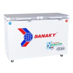 Tủ đông Sanaky VH-4099W4K – 400 lít, dàn lạnh đồng, cửa lật 2 ngăn